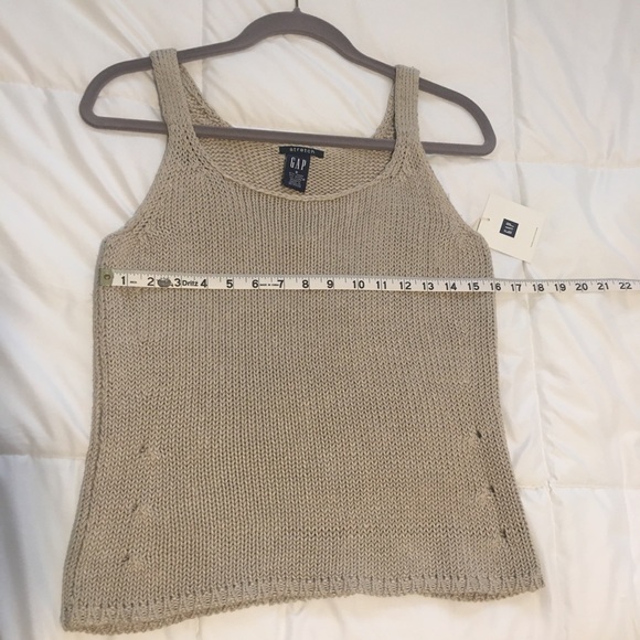 New Gap knitted stretch linen tank - Picture 9 of 9